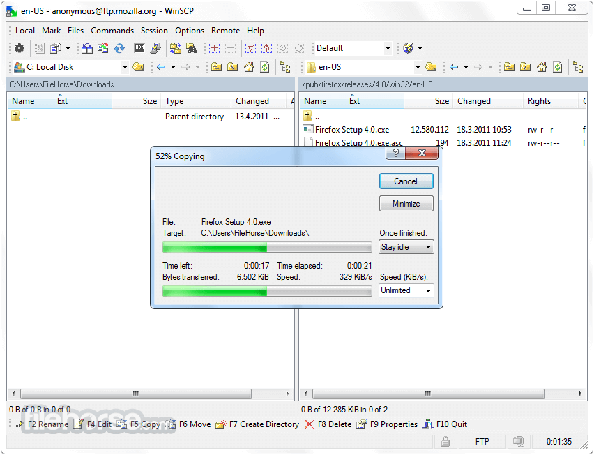 WinSCP 6.1.1 free