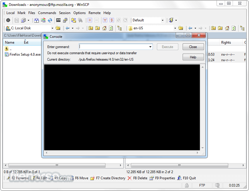 WinSCP 6.1.2 Screenshot 4