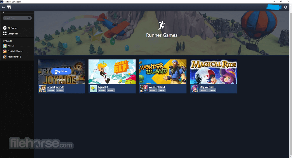 facebook gameroom download for windows 10