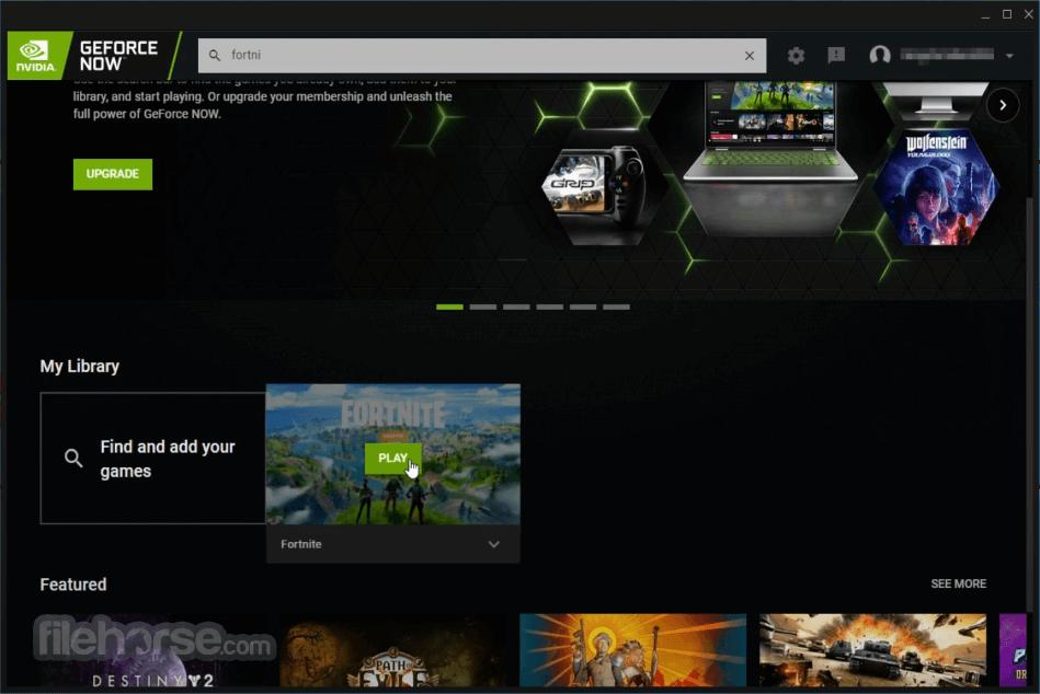 nvidia gforce now for mac down