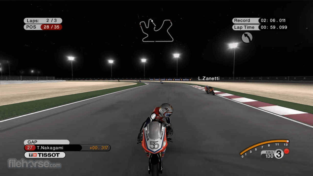 Screenshot of MotoGP 08 (Windows, 2008) - MobyGames