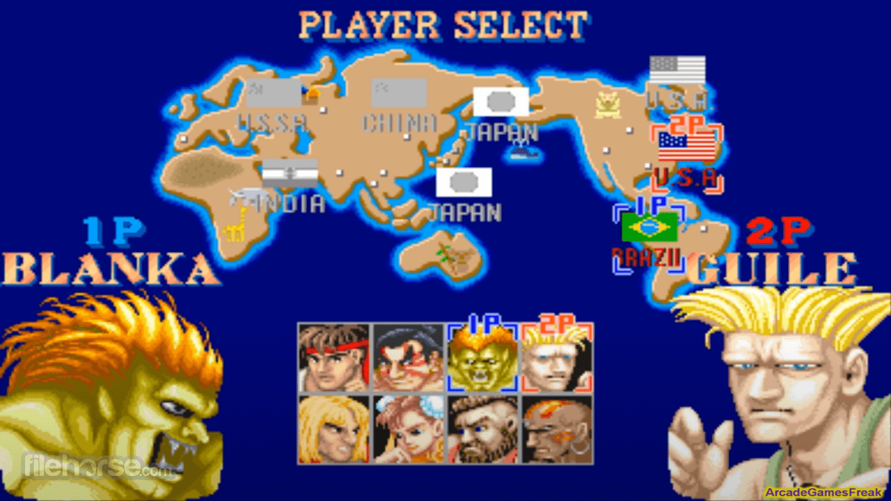 Street Fighter 2 Captura de Pantalla 1