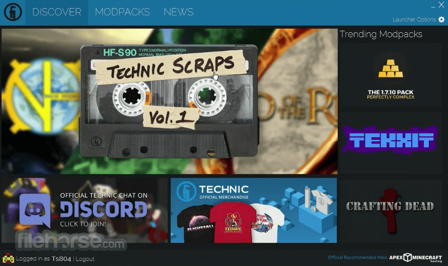 technic launcher download windows