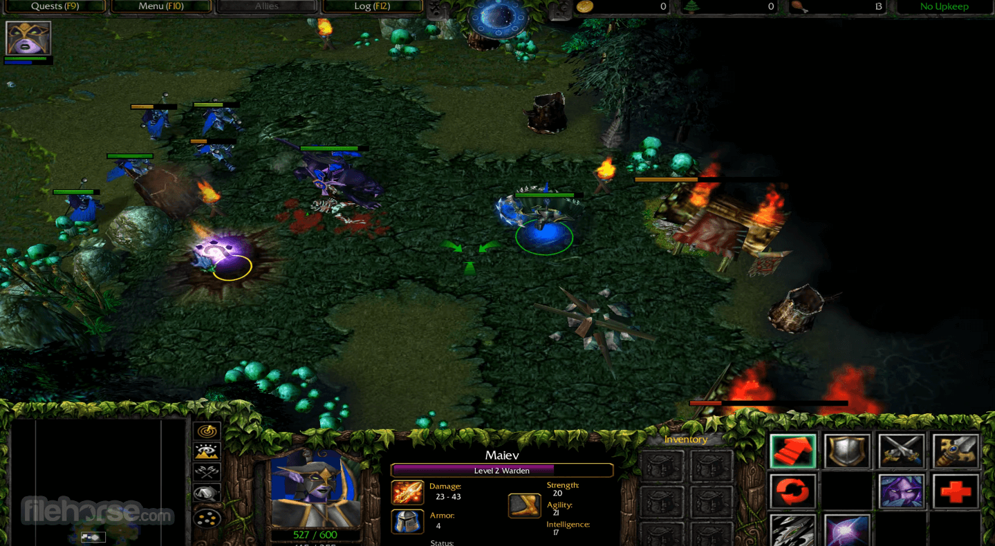 anime map warcraft 3 frozen throne