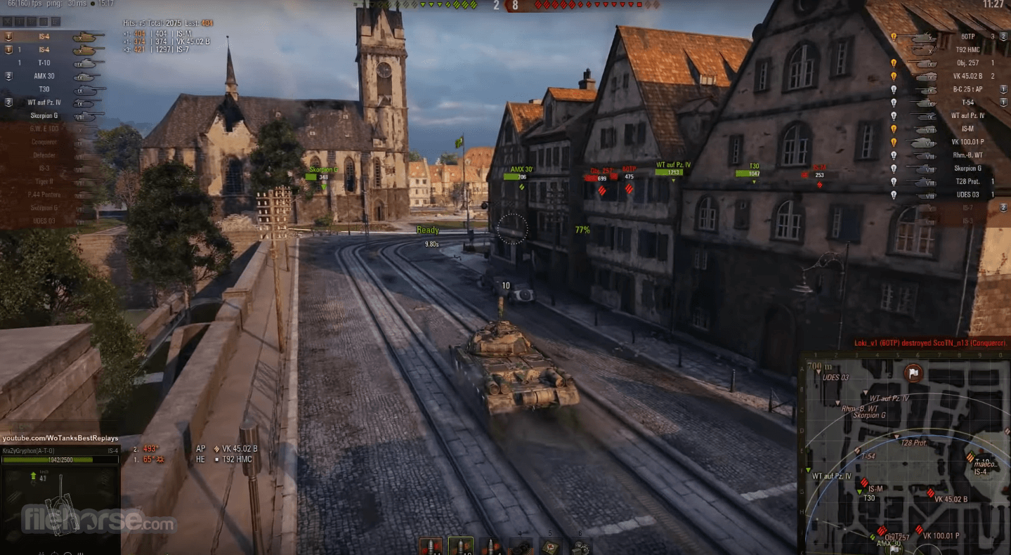 download the new version for windows World of War Tanks