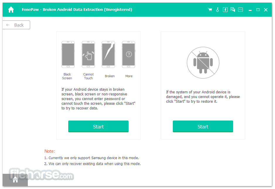 FonePaw Android Data Recovery 6.1.0 Captura de Pantalla 4