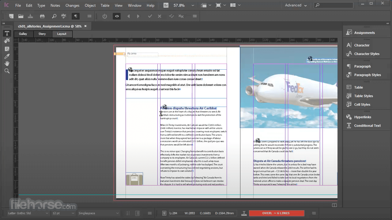 Adobe InCopy CC 2024 Build 19.2 Screenshot 2