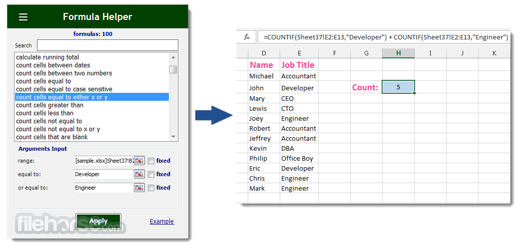 Dose for Excel 3.6.5 Screenshot 3