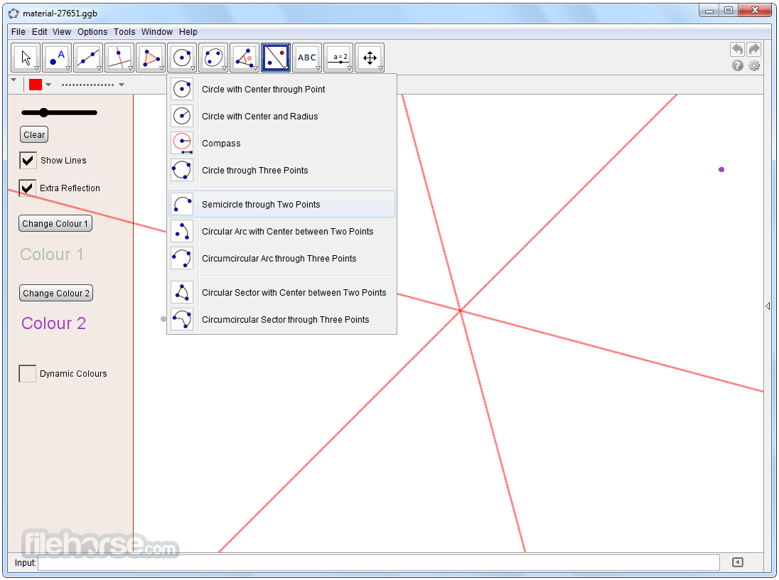 geogebra classic 6 activate toolbar troubleshooting