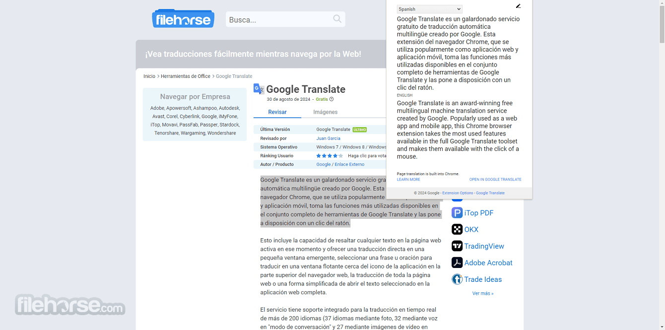 Google Translate para Android - Download