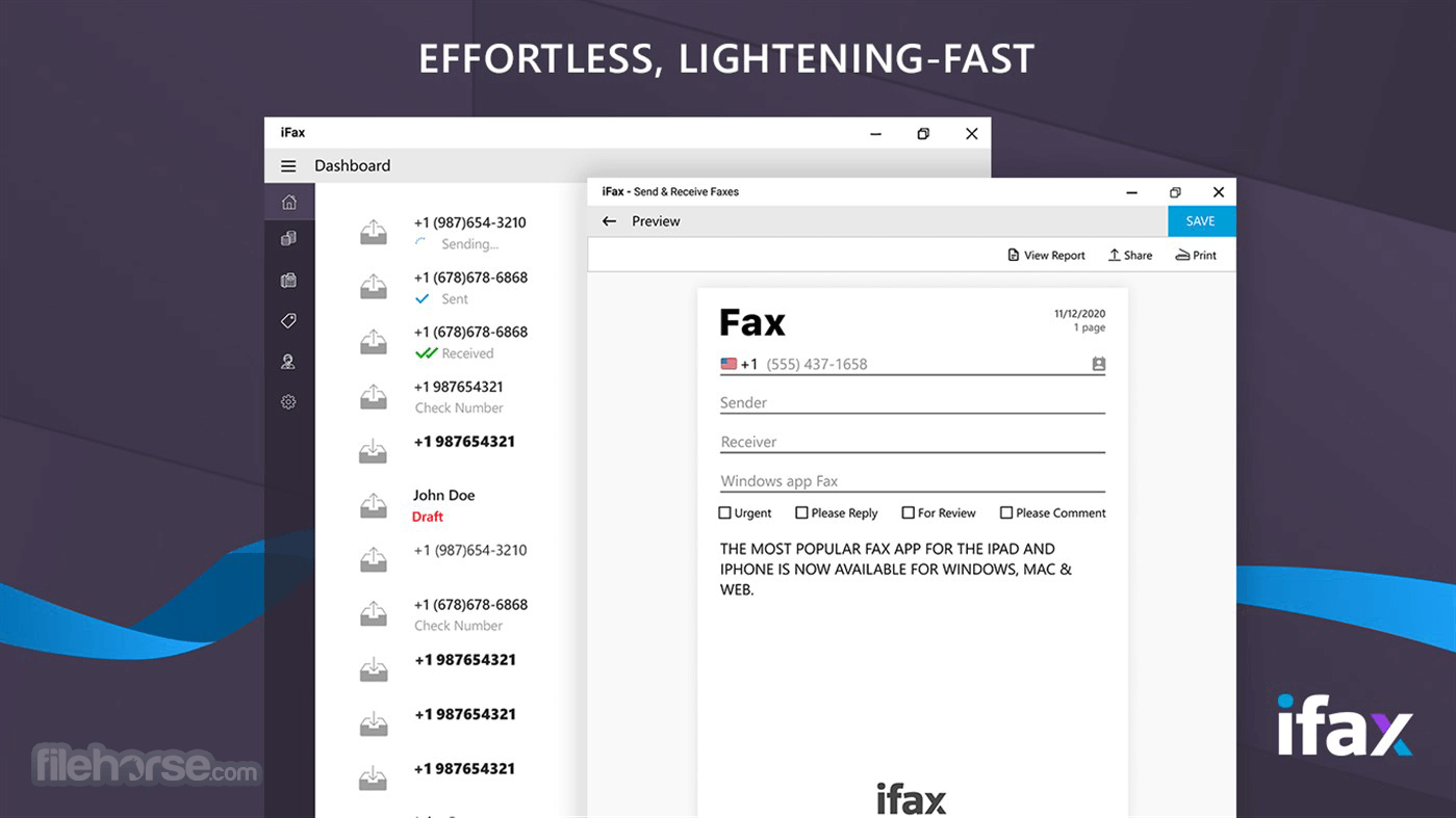 iFax 8.5.0 Screenshot 1