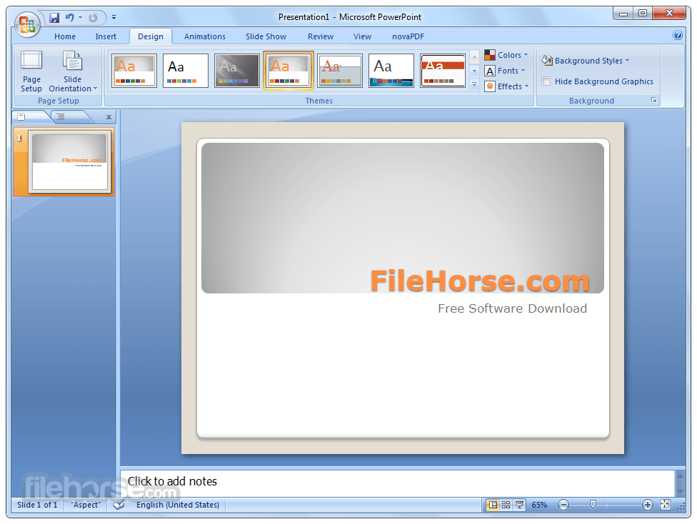 Microsoft Office 2007 SP3 Screenshot 3