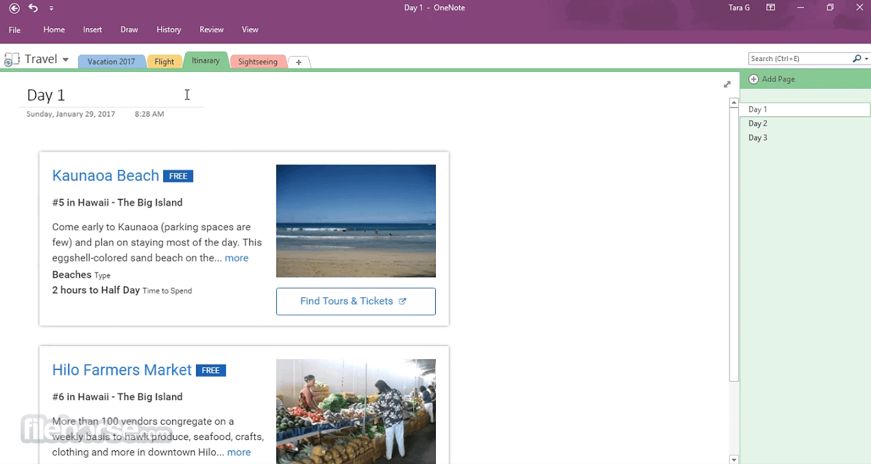 onenote 2016 desktop