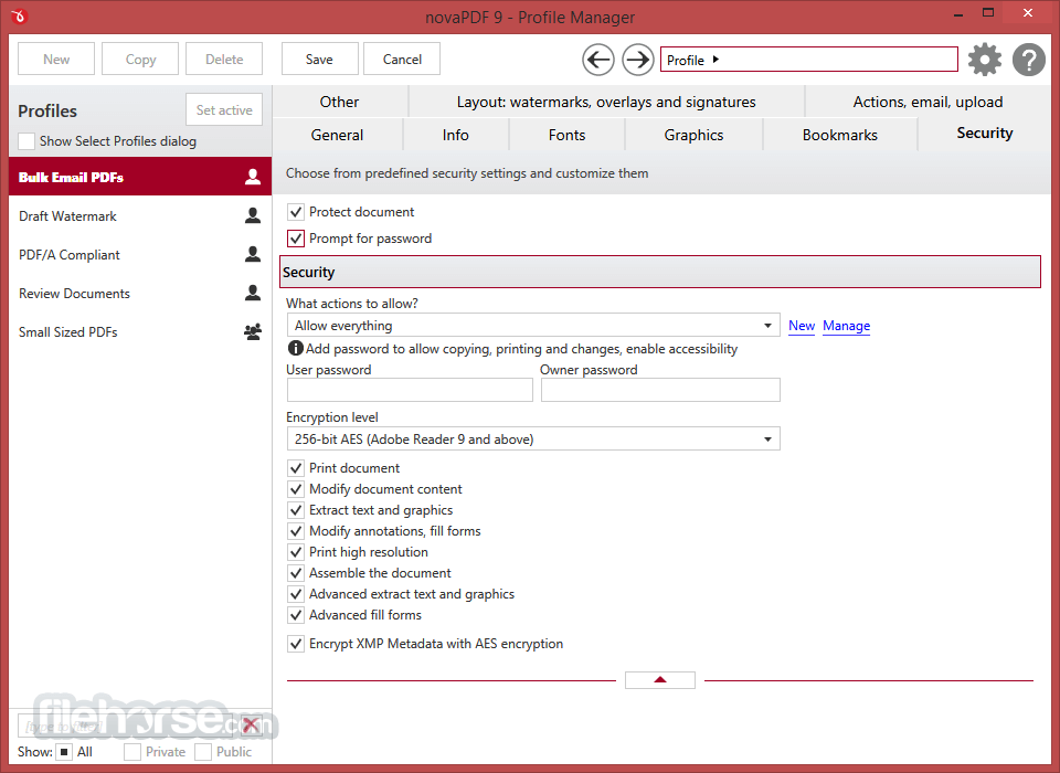 novaPDF Pro 11.6 Build 345 Screenshot 3