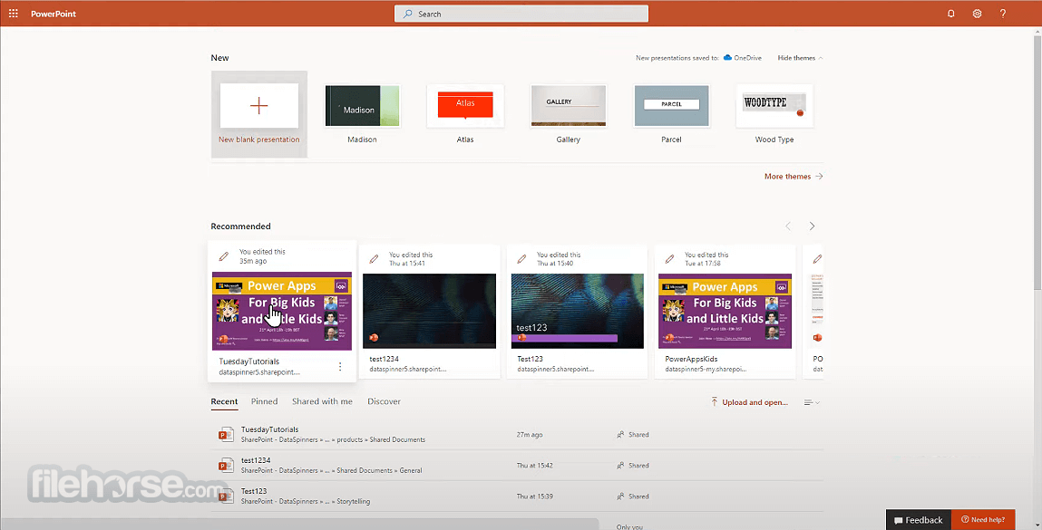 Office 365 - Collaborate Tools Download for Windows / Screenshots /  