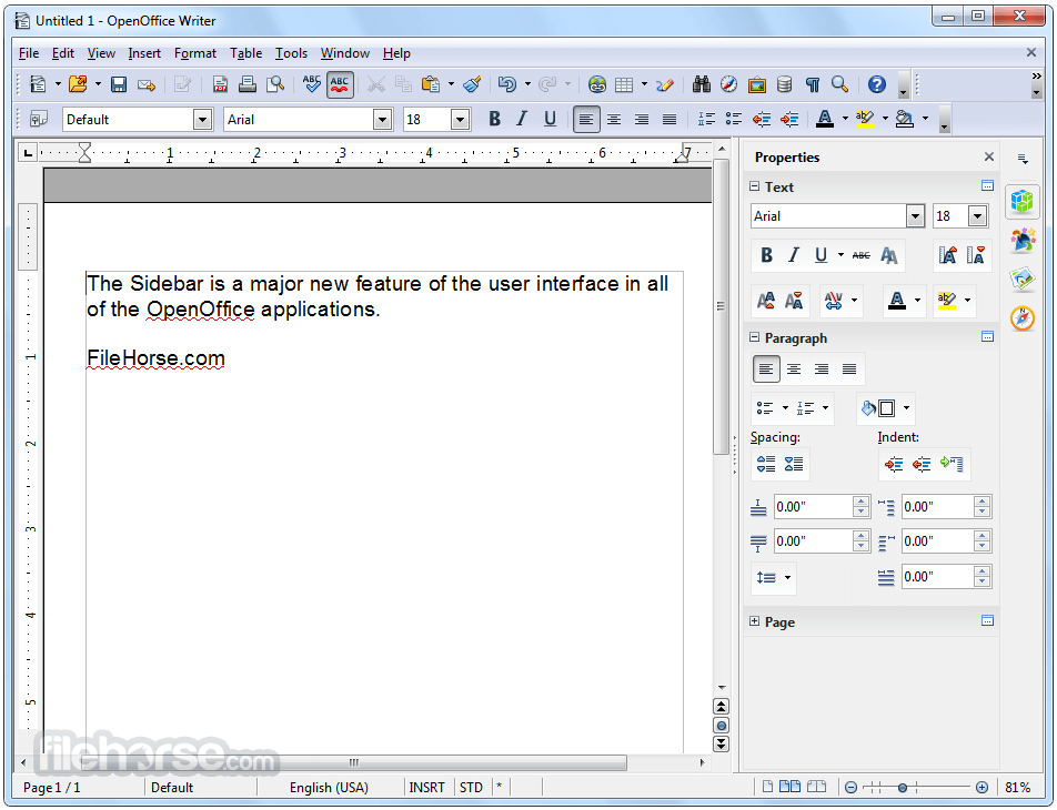 apache openoffice 4.1.1