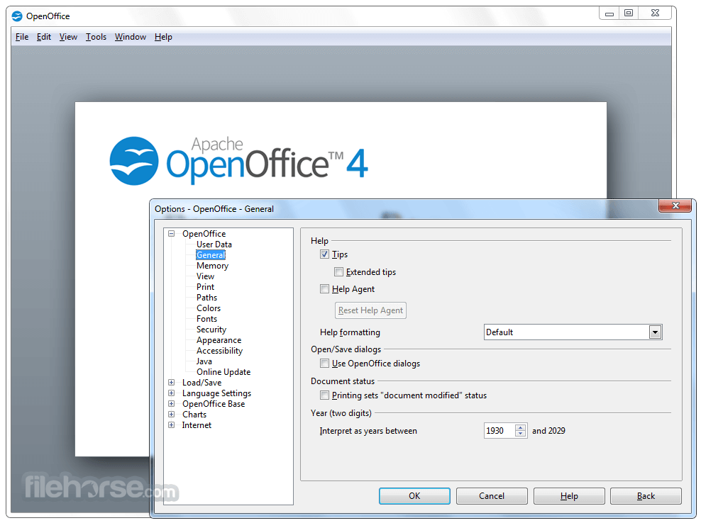 download open office windows 10