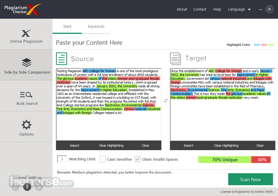 do you need to login to turnitin to use the plagarism checker