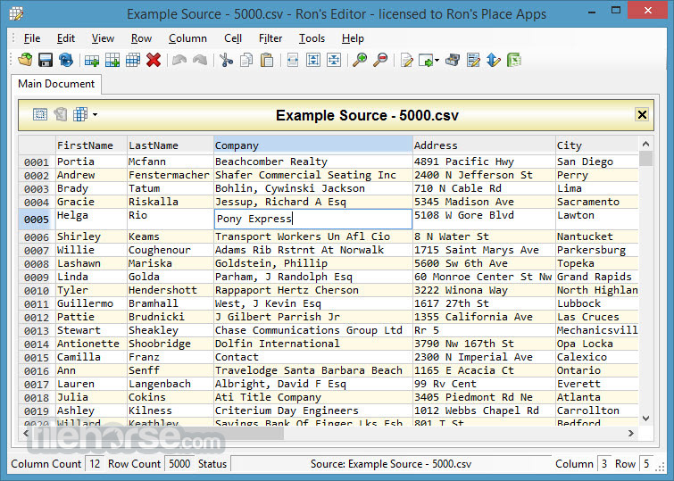 for ipod instal CSV Editor Pro 26.0