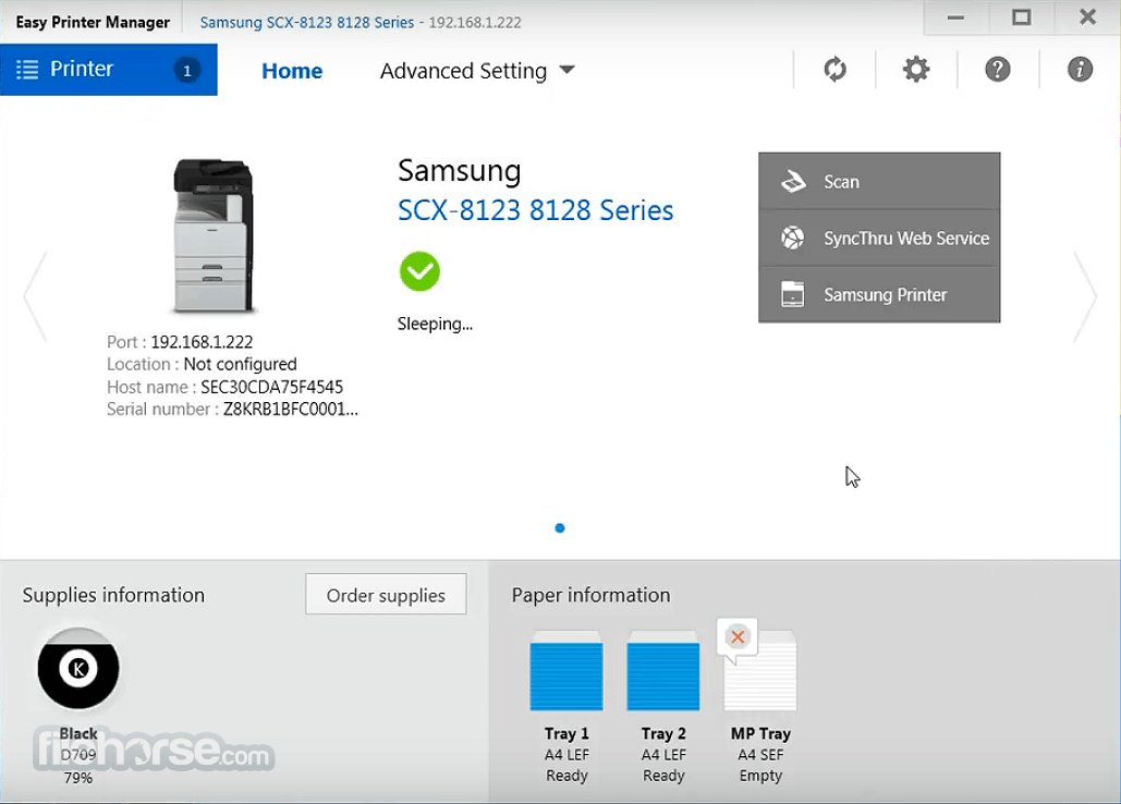 Samsung Easy Printer Manager Mac Scan