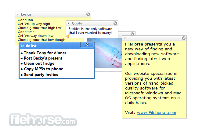 stickies for windows xp file location