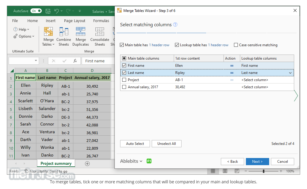 instal the new version for ipod Ablebits Ultimate Suite for Excel 2024.1.3443.1616