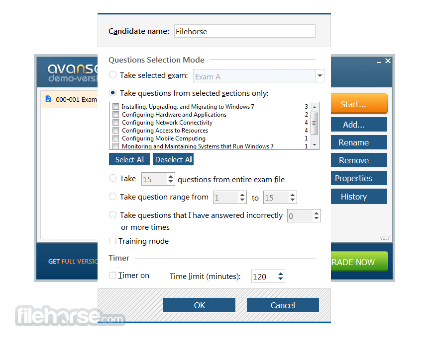 avanset vce exam simulator 2.3.2 download