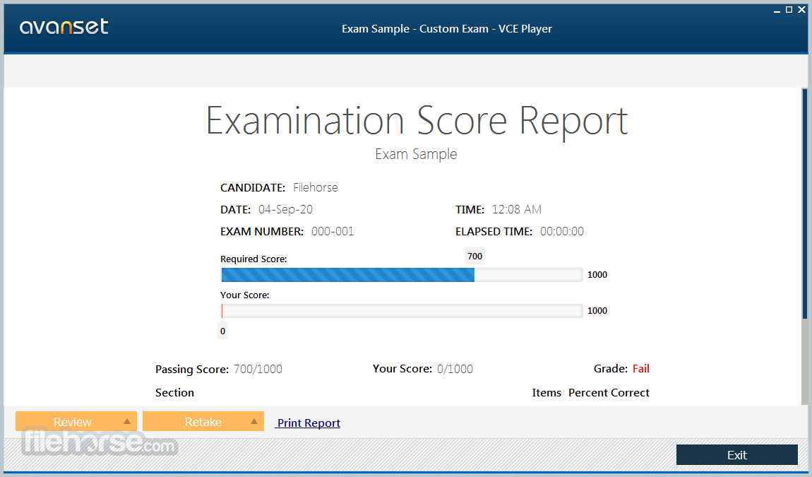 vce exam simulator