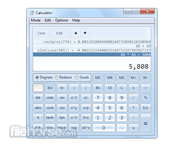 symbolic calculator free windows with units