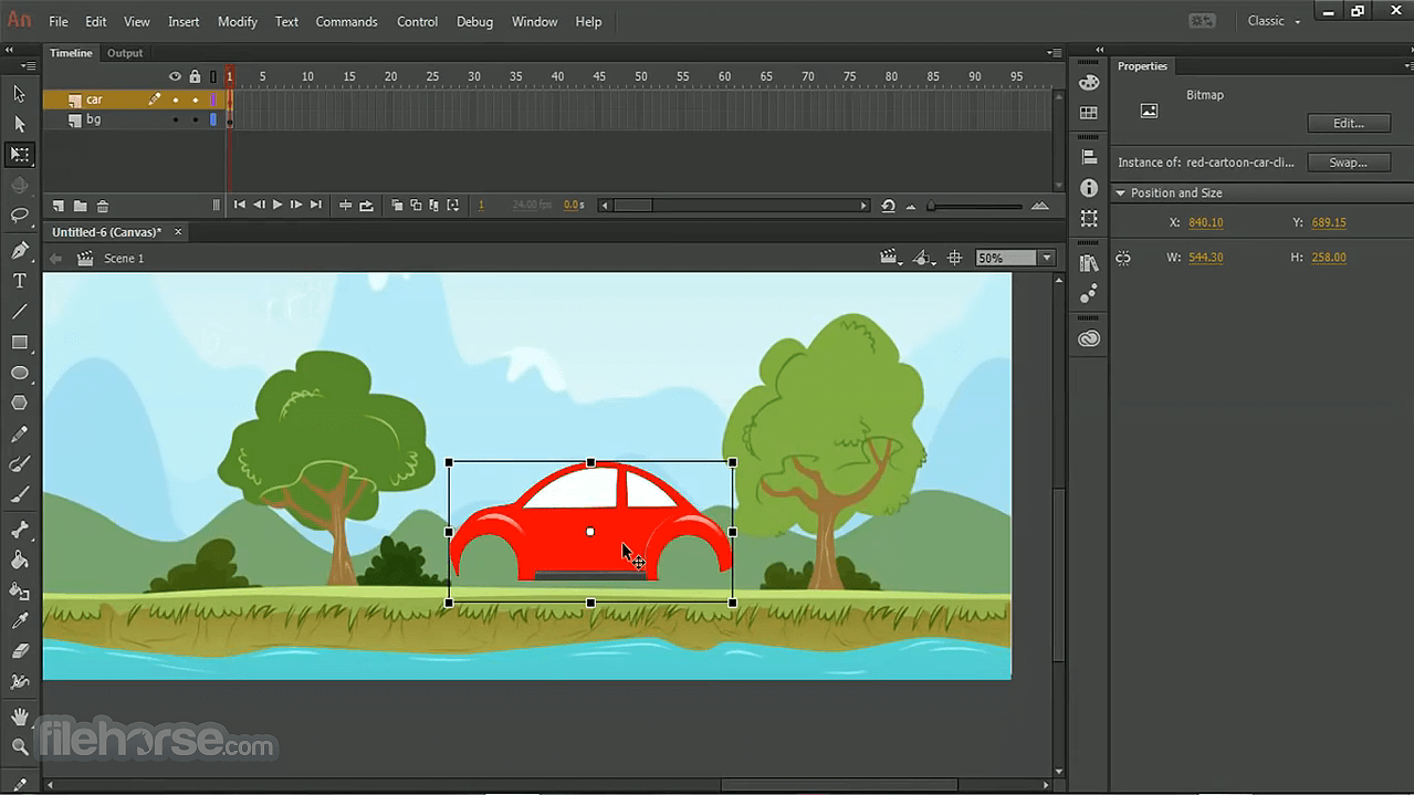 Adobe Animate CC 24.0 Captura de Pantalla 1