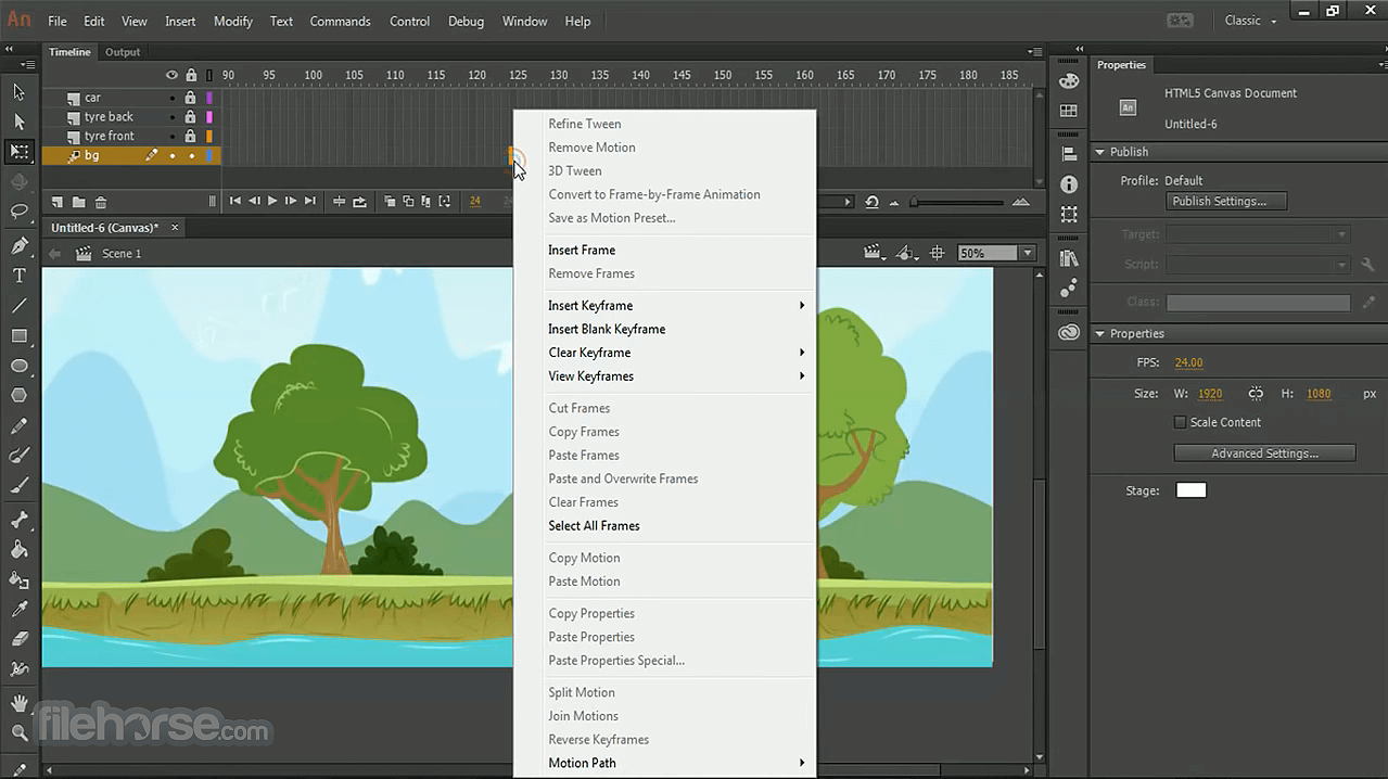 Adobe Animate CC 24.0 Screenshot 2