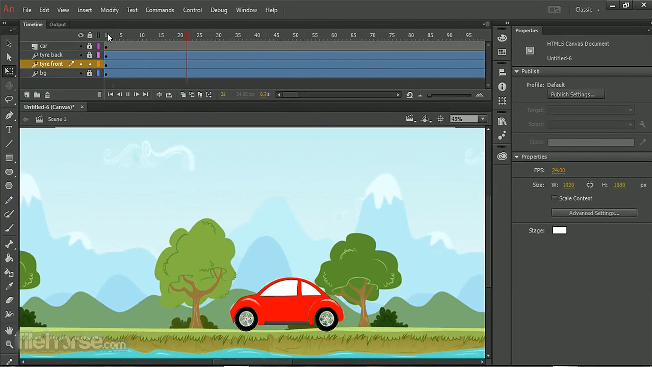 Adobe Animate CC 24.0 Captura de Pantalla 3