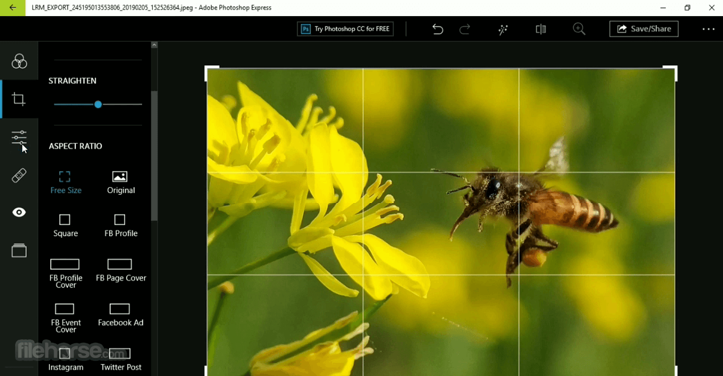 Adobe Photoshop Express 3.12.430 Screenshot 3
