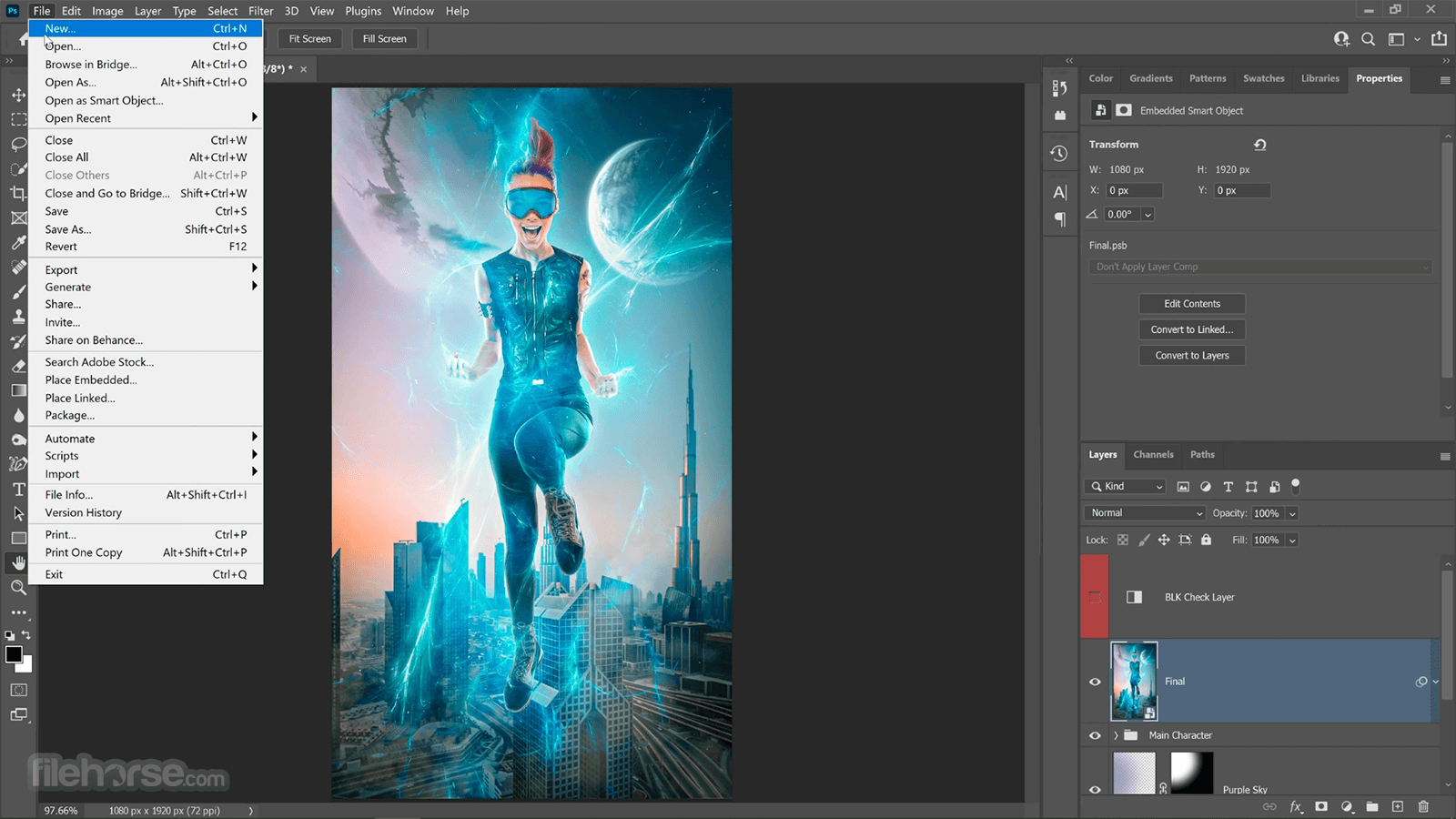 Adobe Photoshop CC 2024 25.5 (64-bit) Screenshot 5