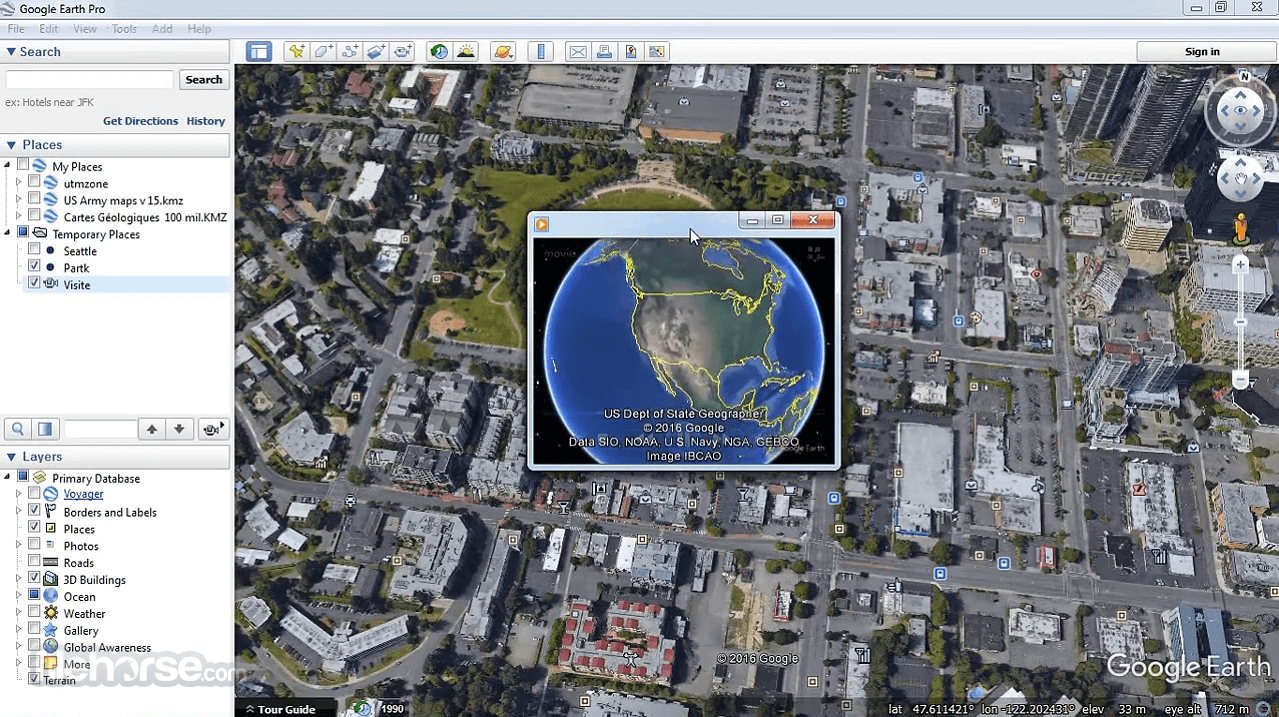 Google Earth Pro 7.3.6.9796 Screenshot 5