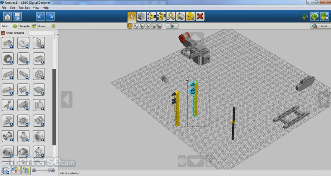 LEGO Digital Designer 4.3.12.0 Screenshot 3