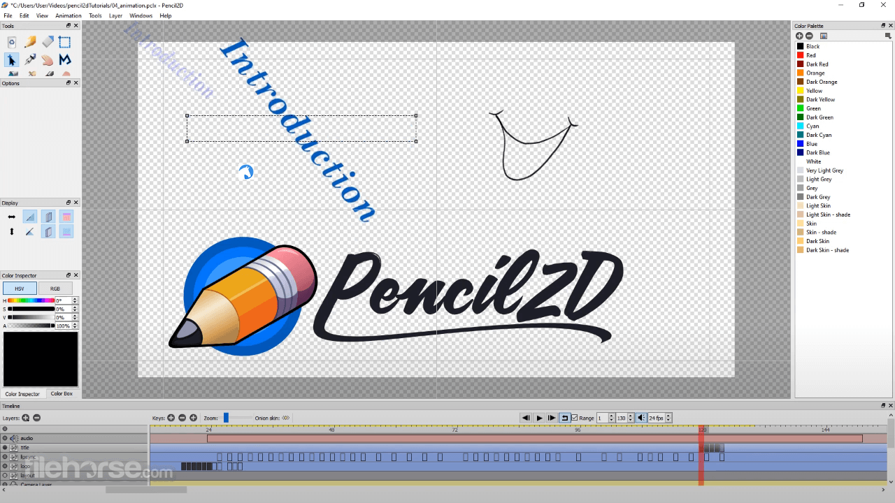 Pencil2D Animation 0.6.6 (64-bit) Captura de Pantalla 5
