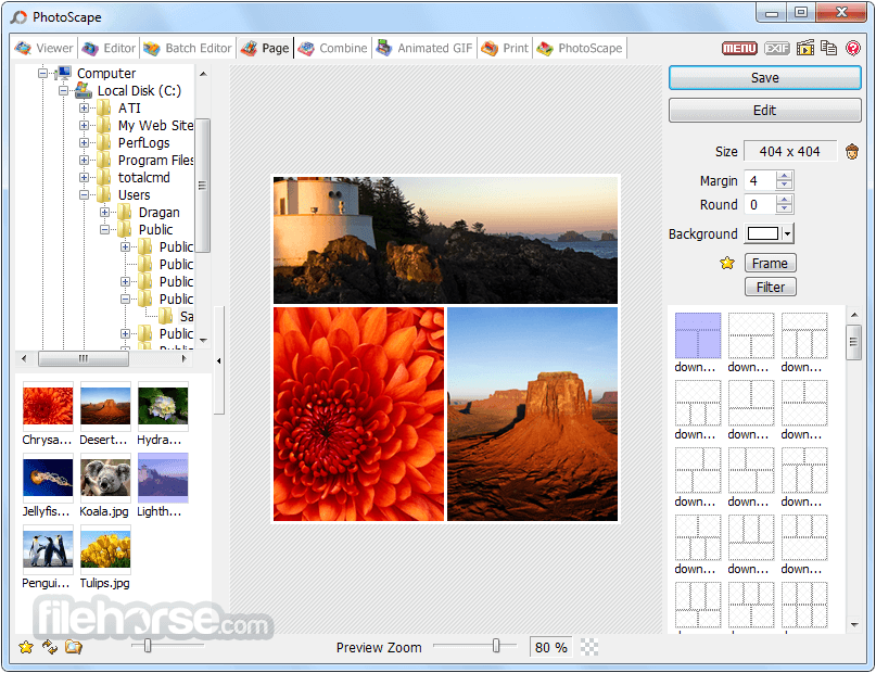 PhotoScape 3.4 Screenshot 5