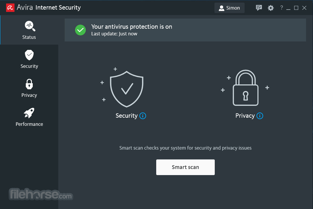Avira Internet Security Screenshot 1