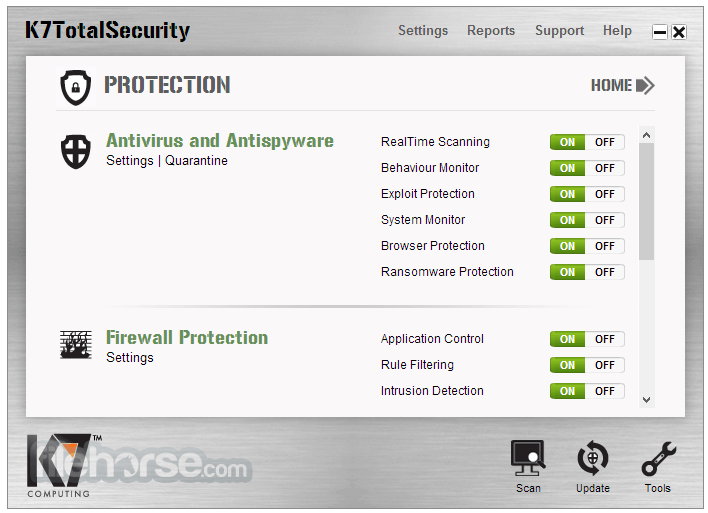K7 Total Security 16.0.1132 Screenshot 1