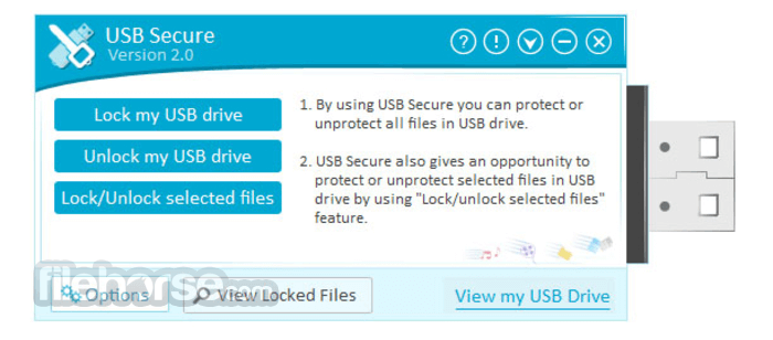 USB Secure 2.2.2 Screenshot 1