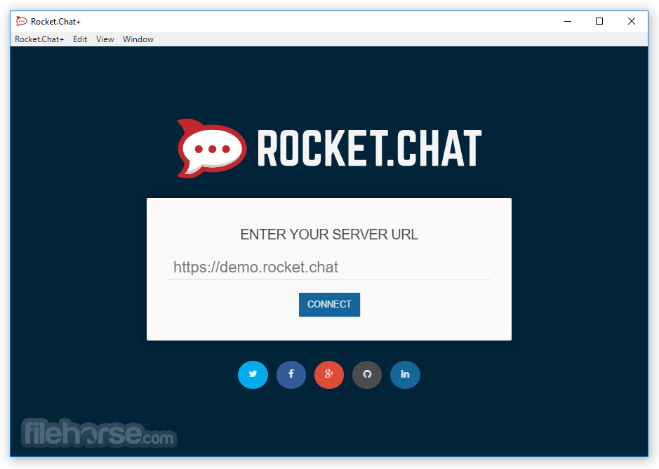 Rocket.Chat 3.9.14 Captura de Pantalla 1