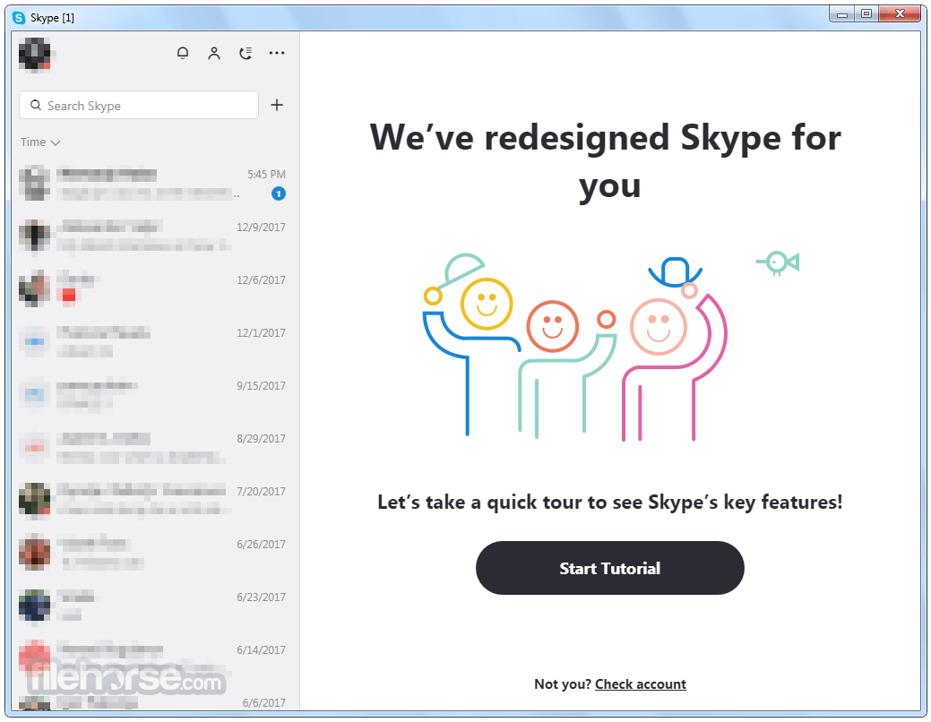 Skype 8.113.0.210 Screenshot 1