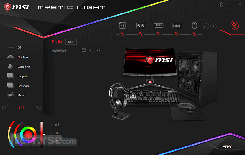 Définition de Mystic Light RGB (MSI)