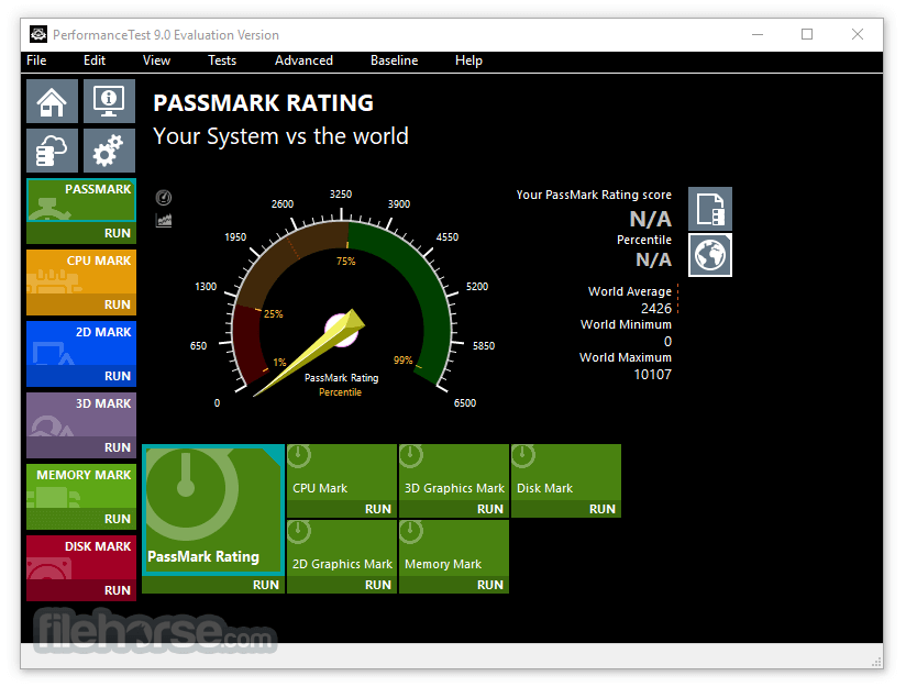 PerformanceTest 11.0 Build 1009 Screenshot 3