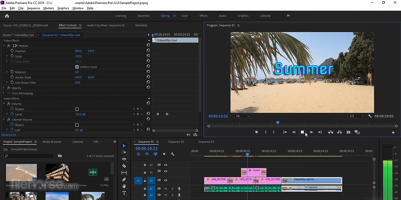 Adobe Premiere Pro CC 2023 23.4 Captura de Pantalla 1