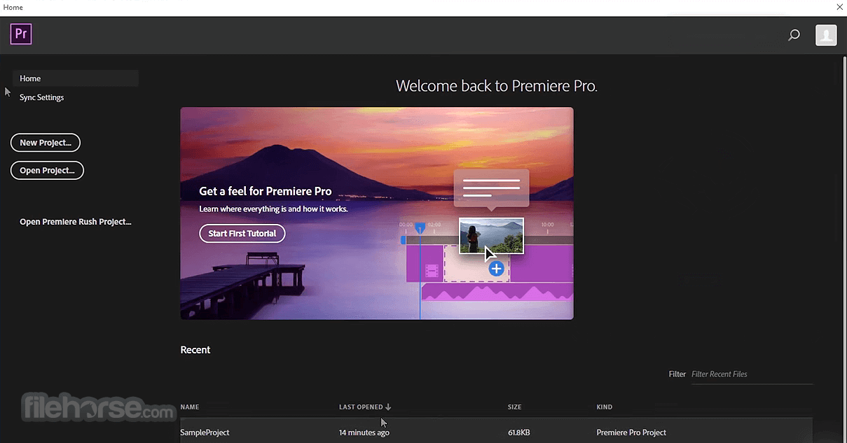 Adobe Premiere Pro Descargar (2024 Última versión)