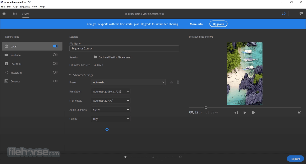 Adobe Premiere Rush Screenshot 5