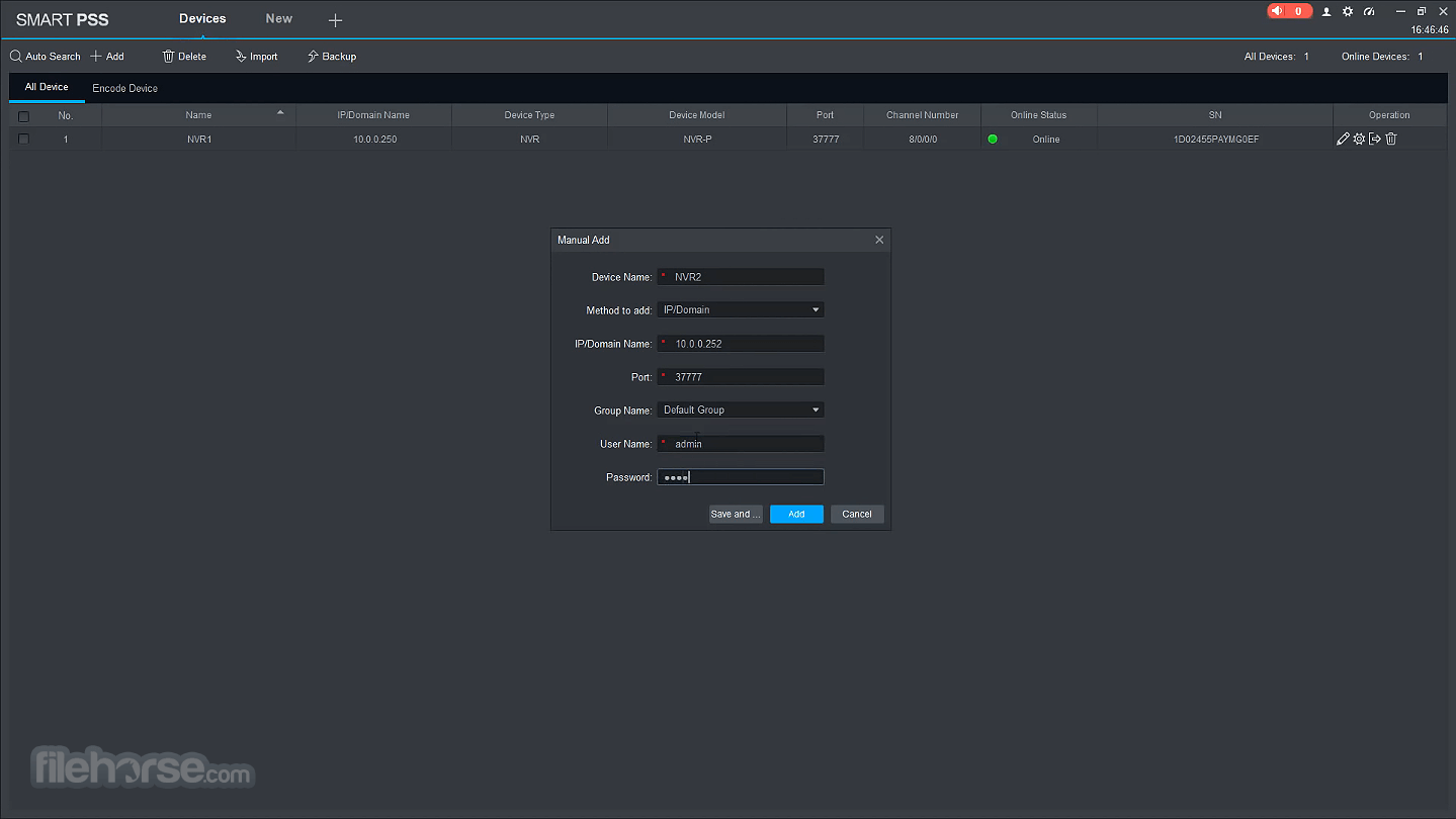 dvr client setup.exe