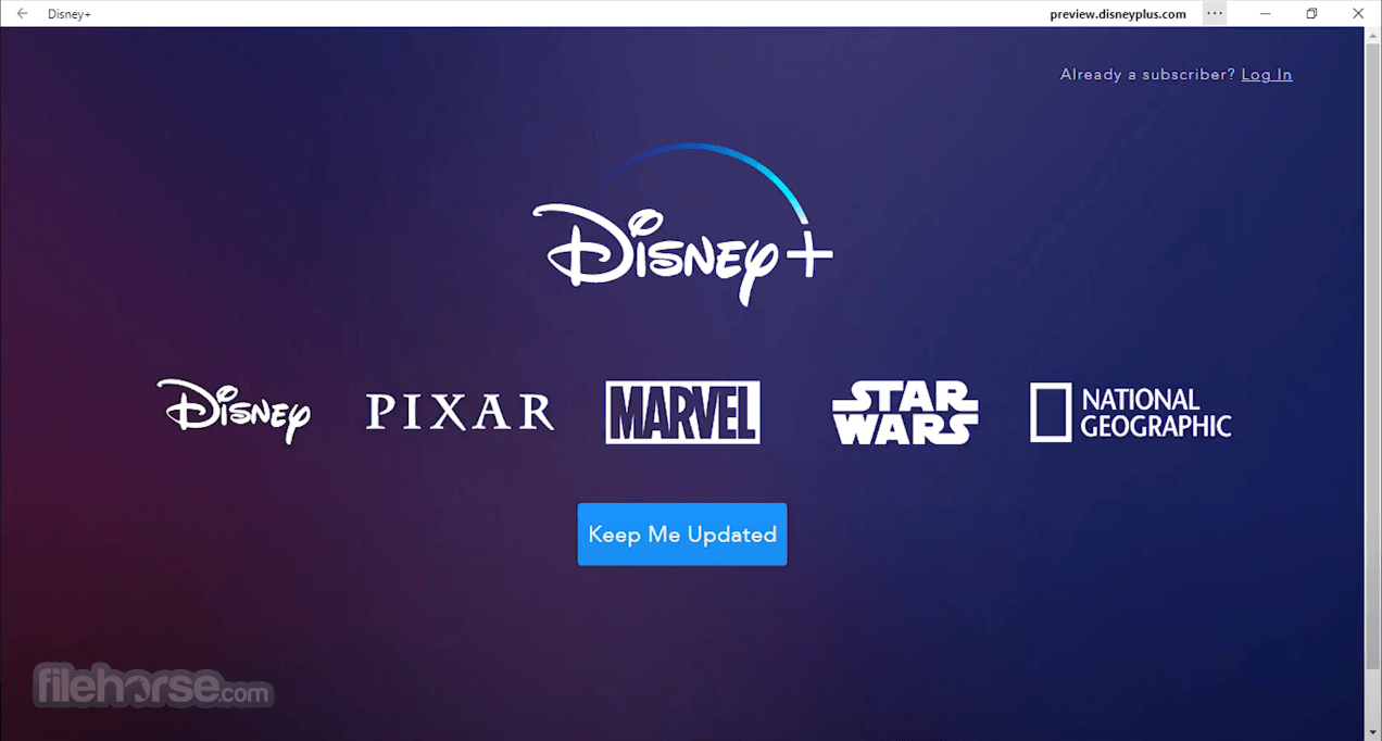 Disney+ Captura de Pantalla 1